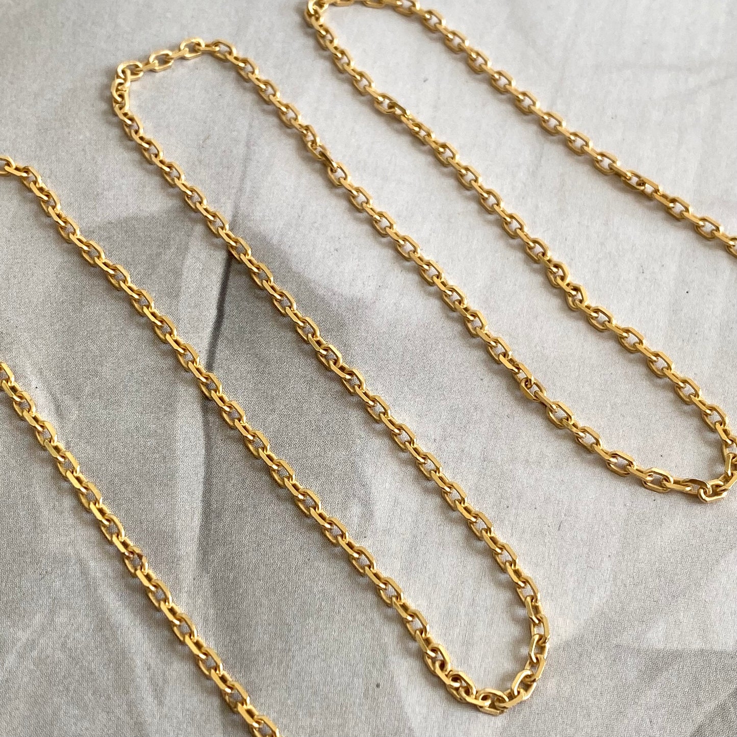 9ct Gold Biker Link Chain | 20" | 2mm