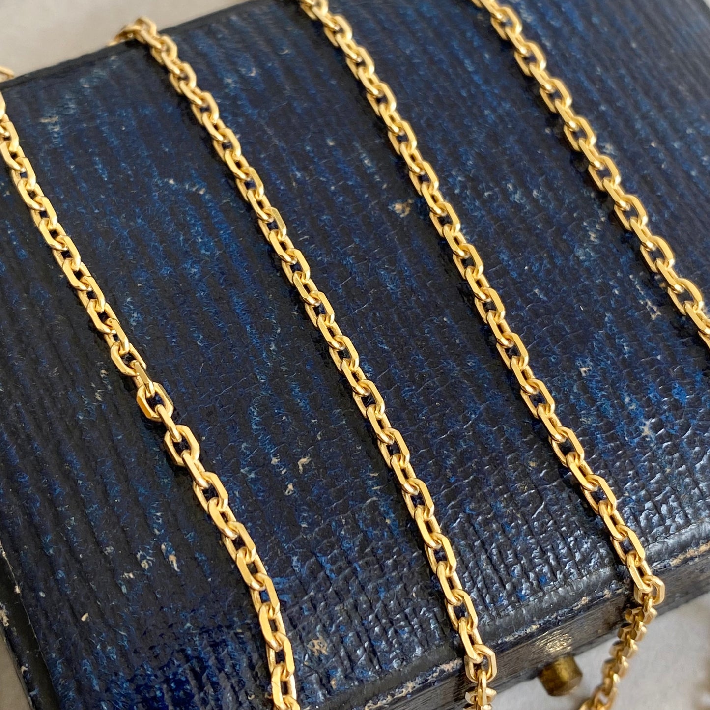 9ct Gold Biker Link Chain | 20" | 2mm