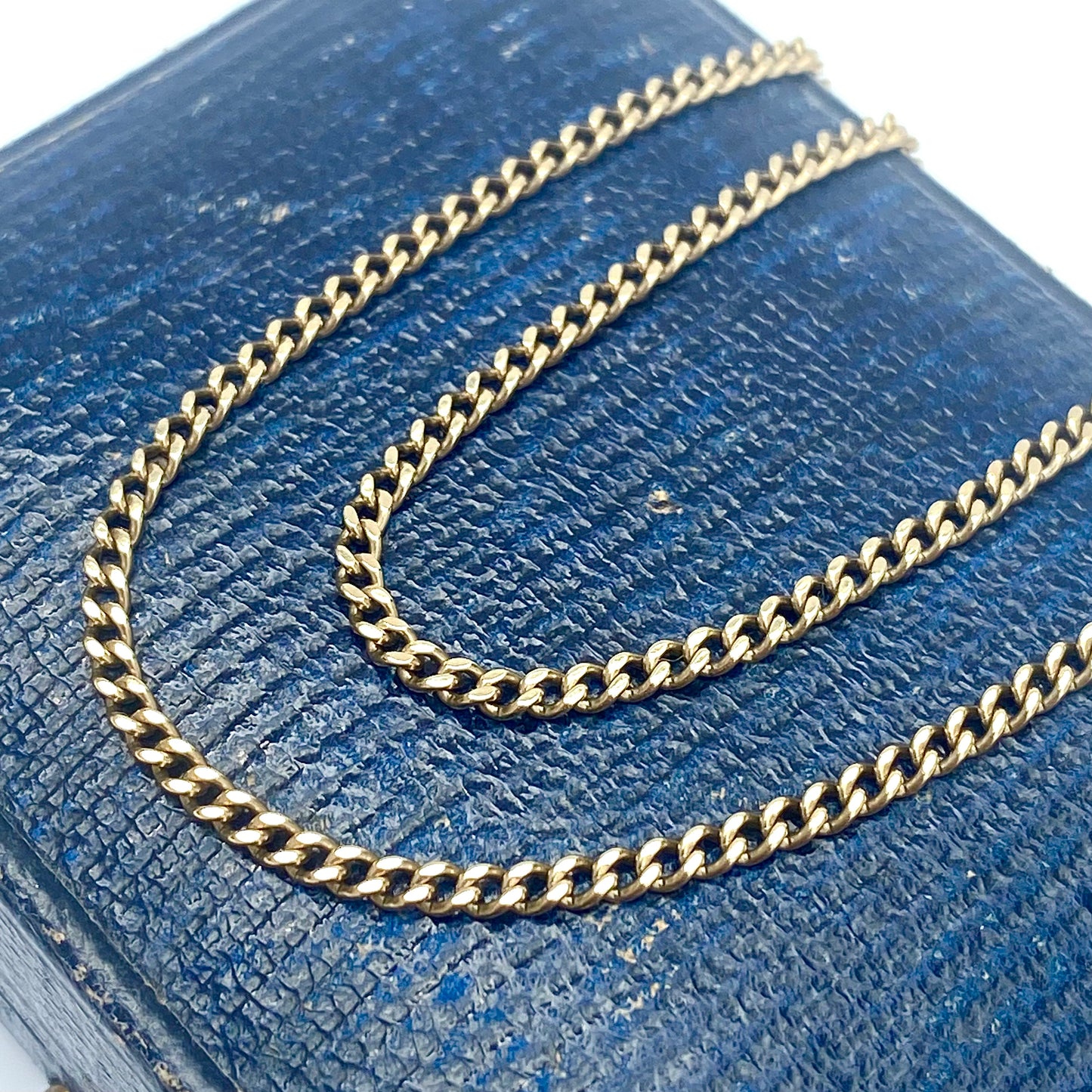 9ct Gold Flat Curb Chain | 24" | 2mm