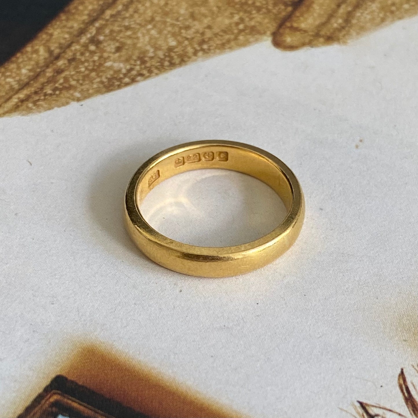 Heavy 22ct Band | Size UK L
