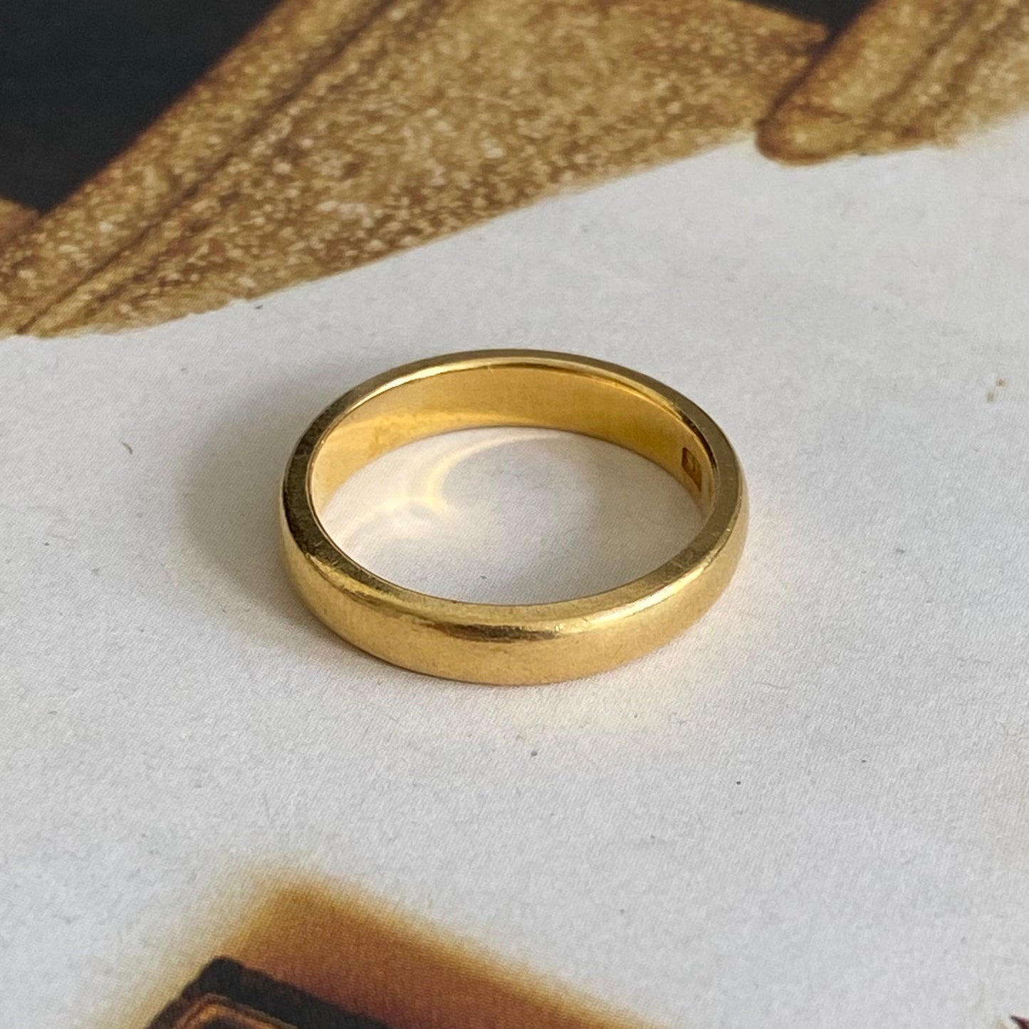 Heavy 22ct Band | Size UK L