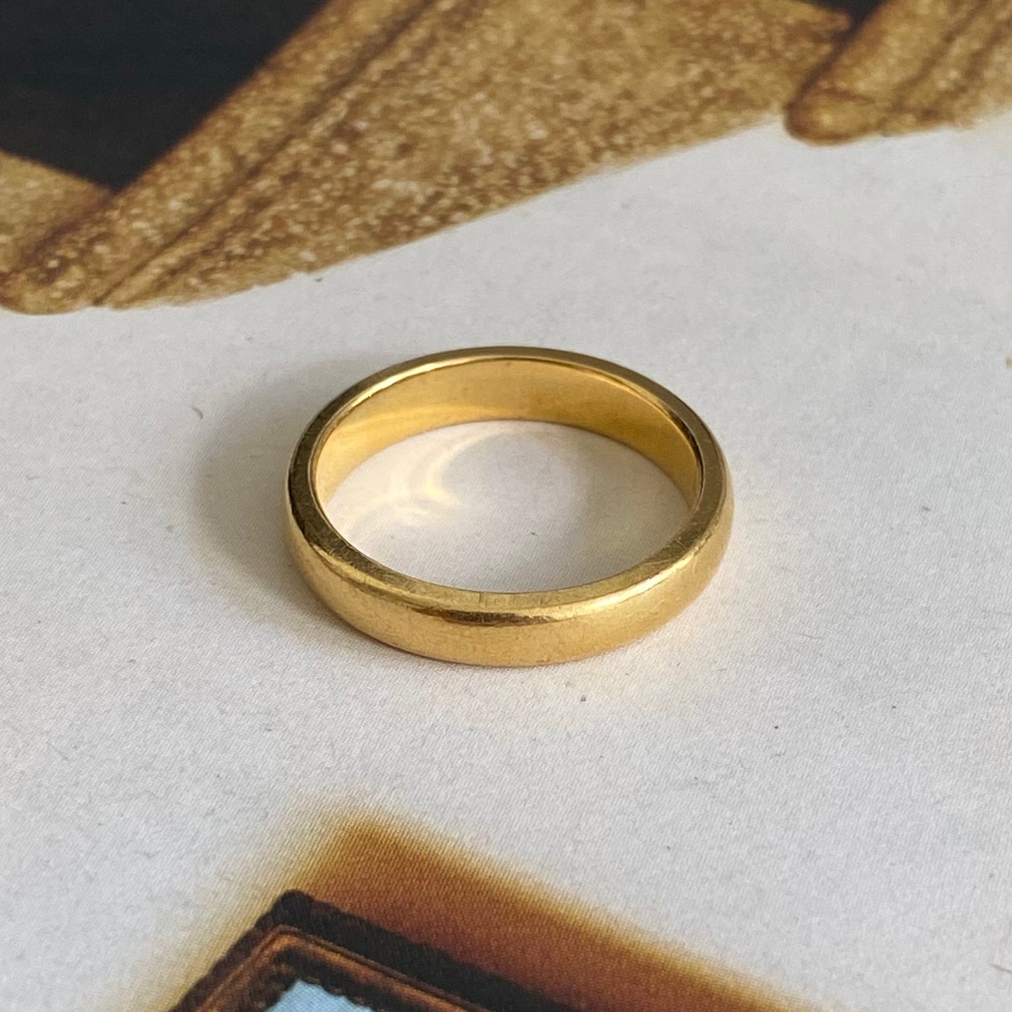 Heavy 22ct Band | Size UK L