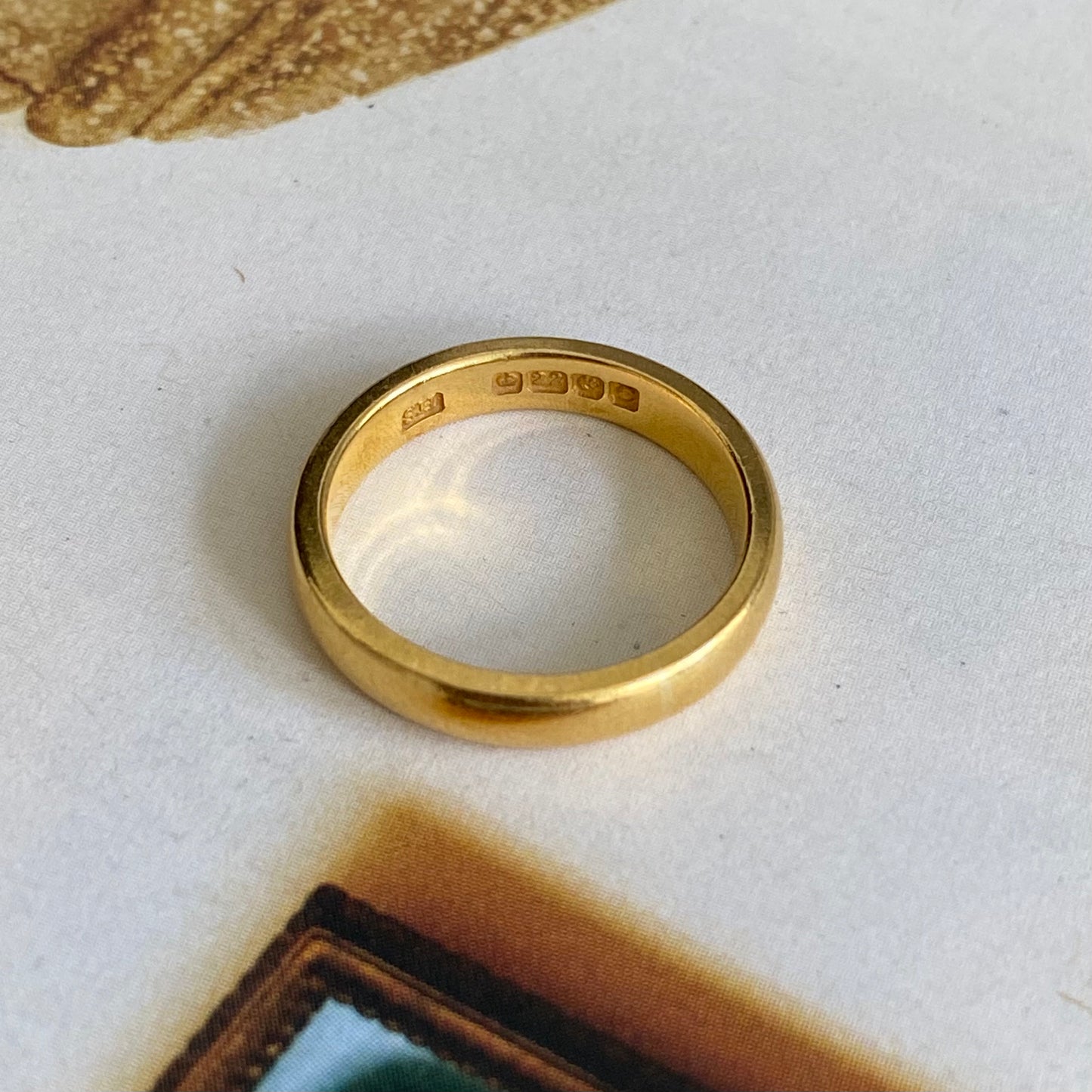 Heavy 22ct Band | Size UK L