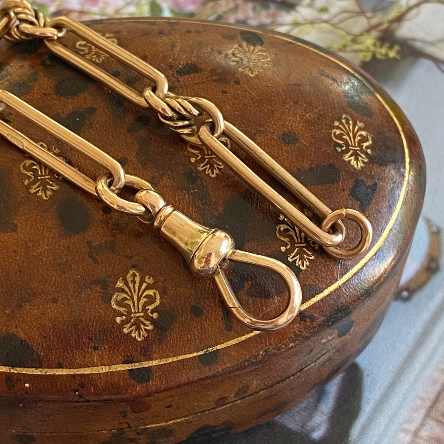 Antique 9ct Gold Fancy Fetter Extender | 4.9" | 5.7mm