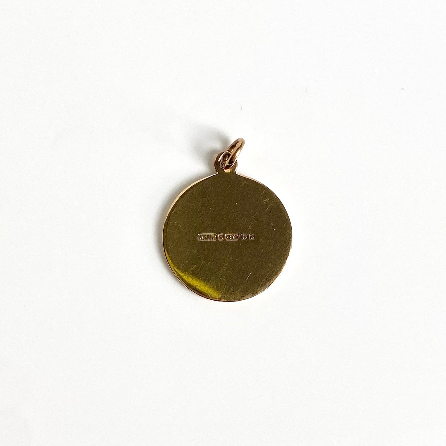 9ct Gold St Christopher Pendant | 18mm