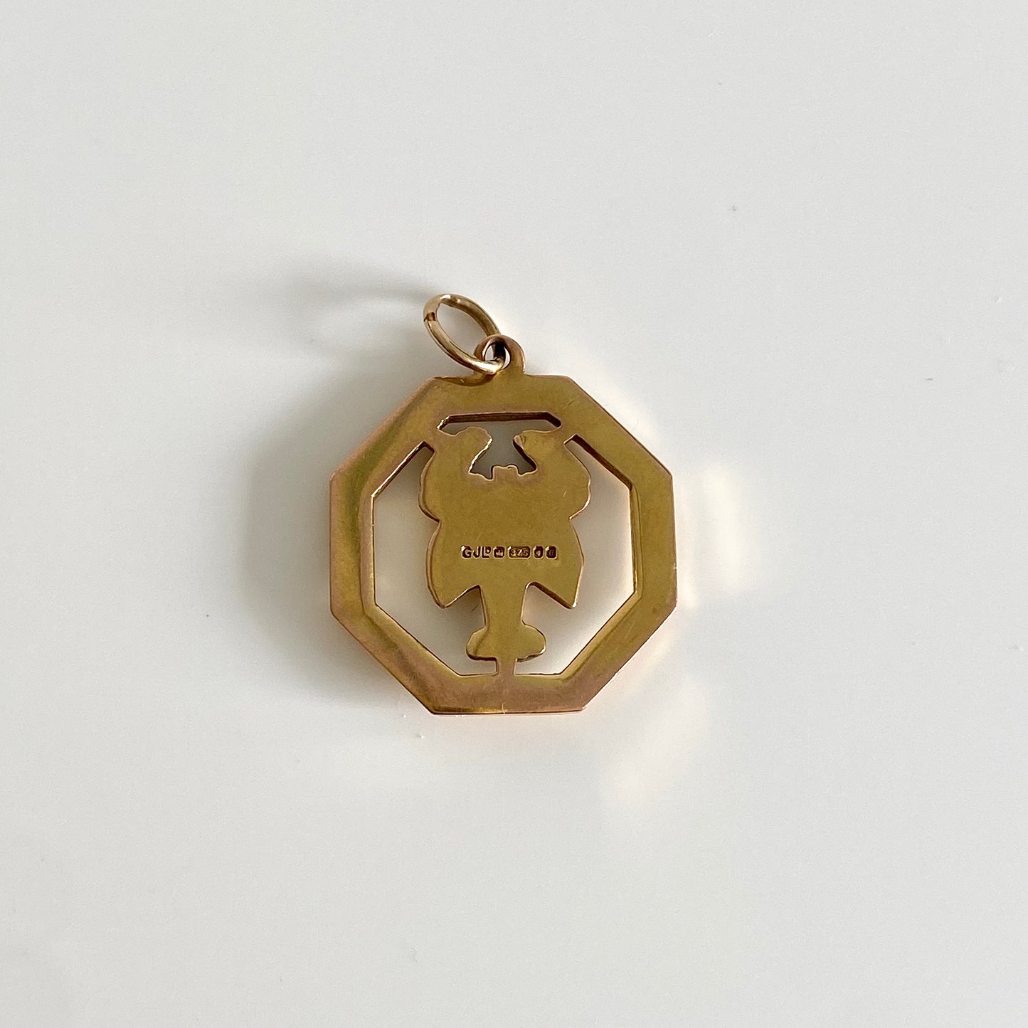 Gorgeous 9ct Gold Lobster Charm / Pendant | 21mm