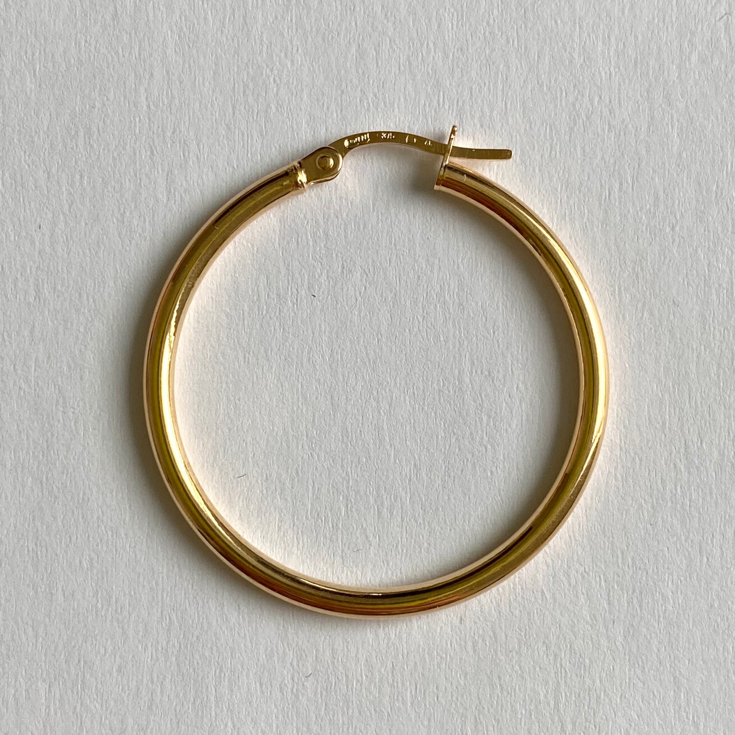 Vintage 9ct Gold Hoops | 31mm