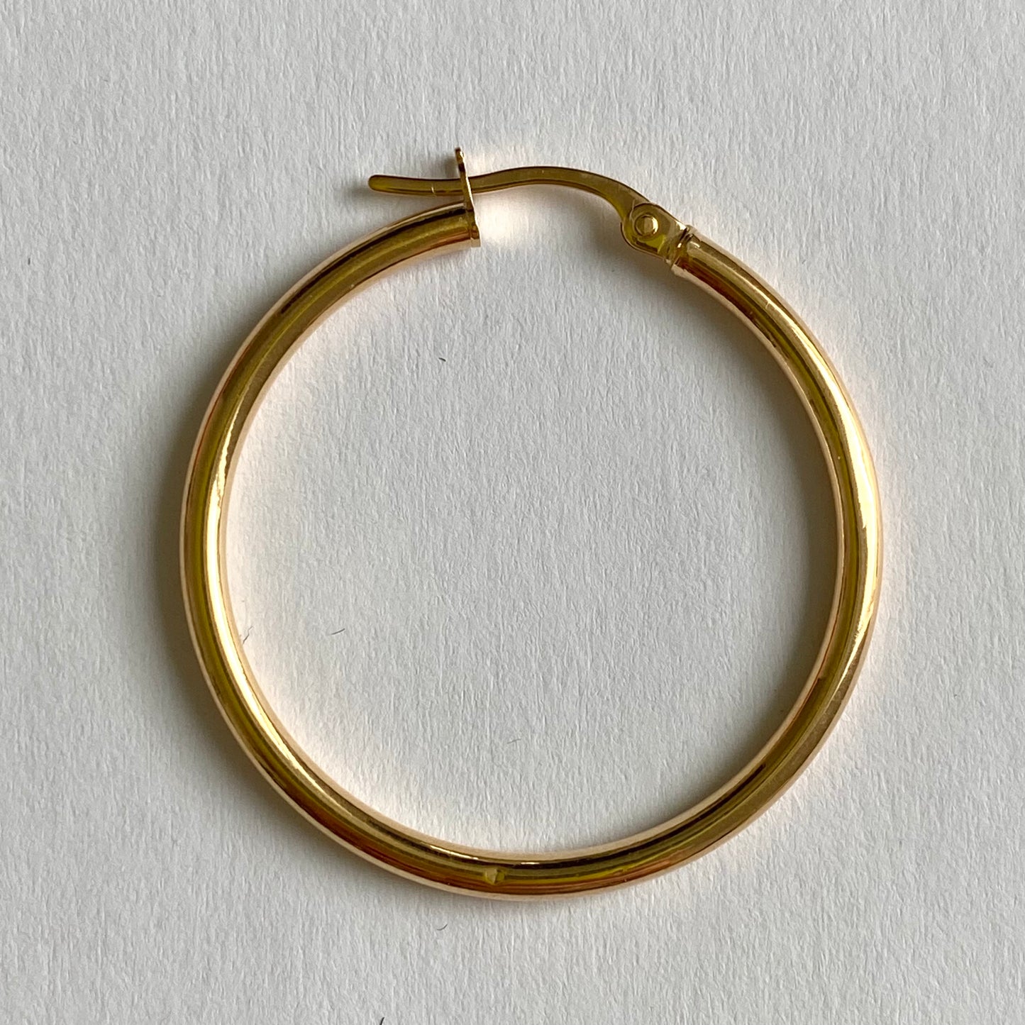 Vintage 9ct Gold Hoops | 31mm
