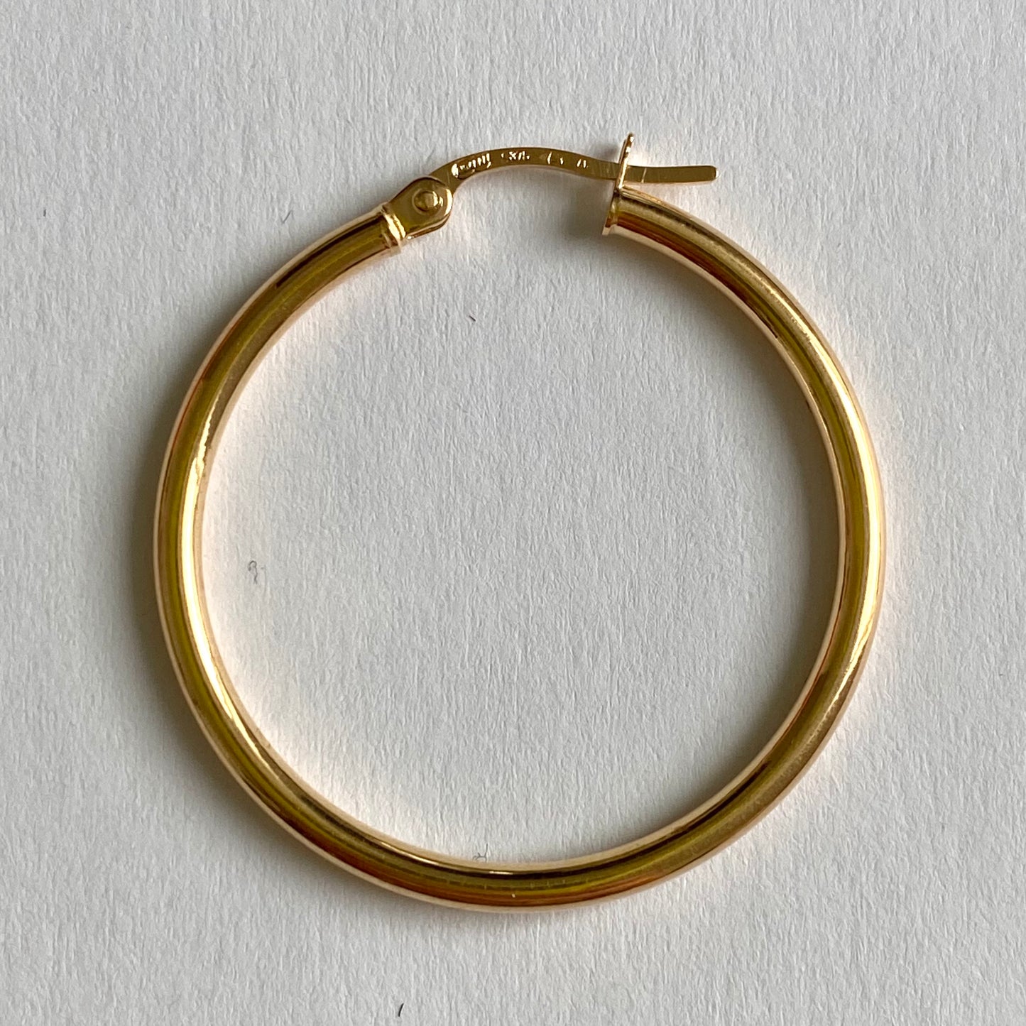 Vintage 9ct Gold Hoops | 31mm