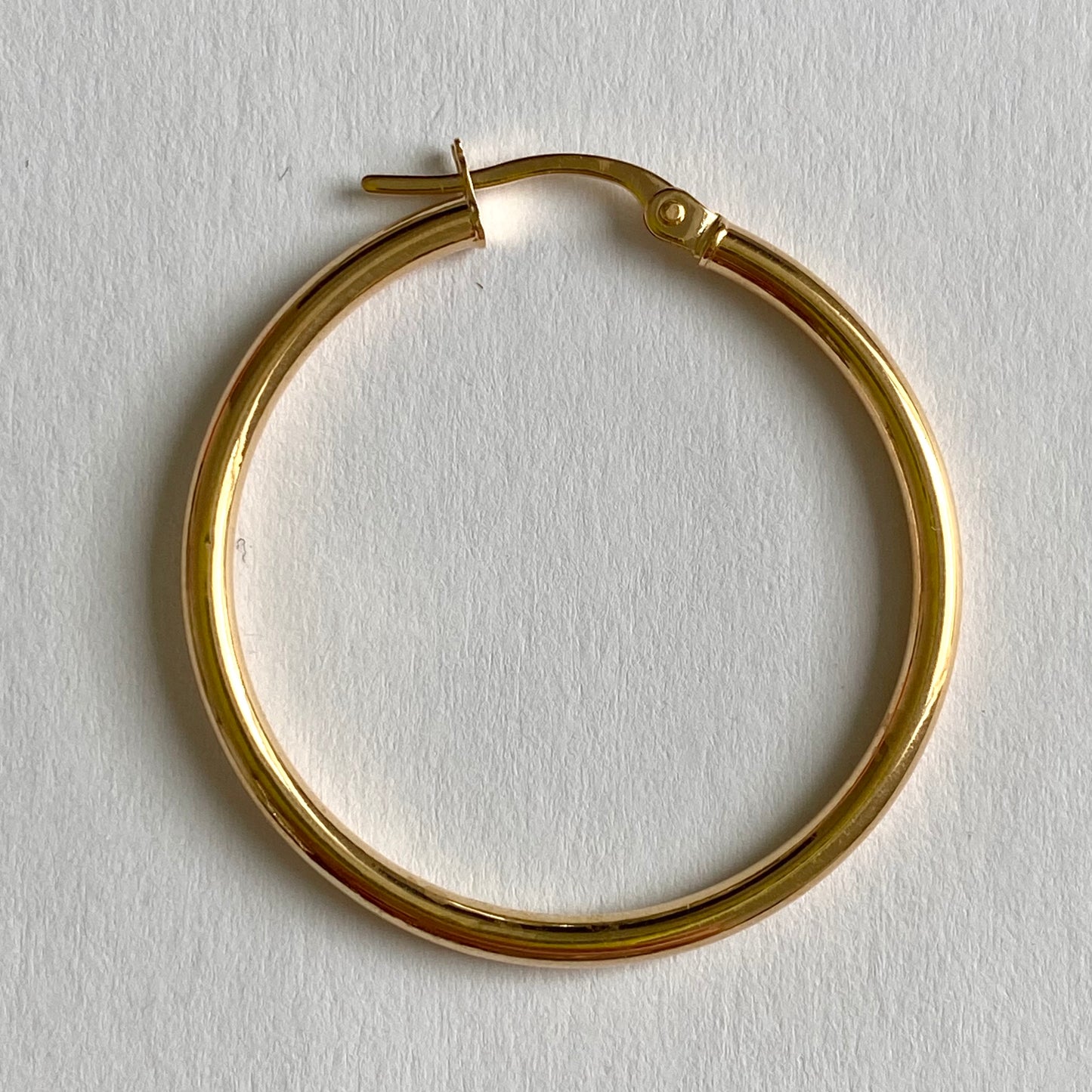Vintage 9ct Gold Hoops | 31mm