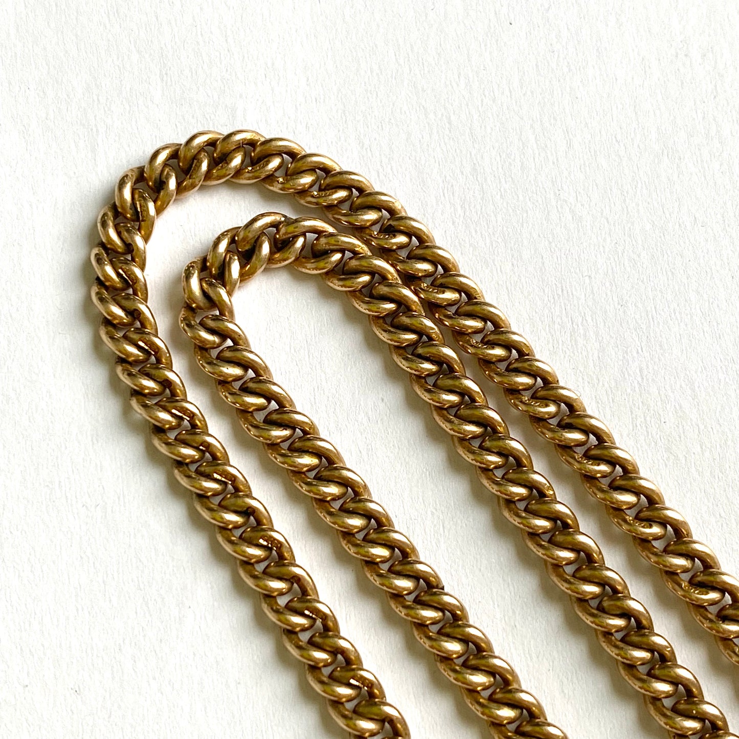Antique 9ct Gold Albert Chain | 14.5" | 18.1g