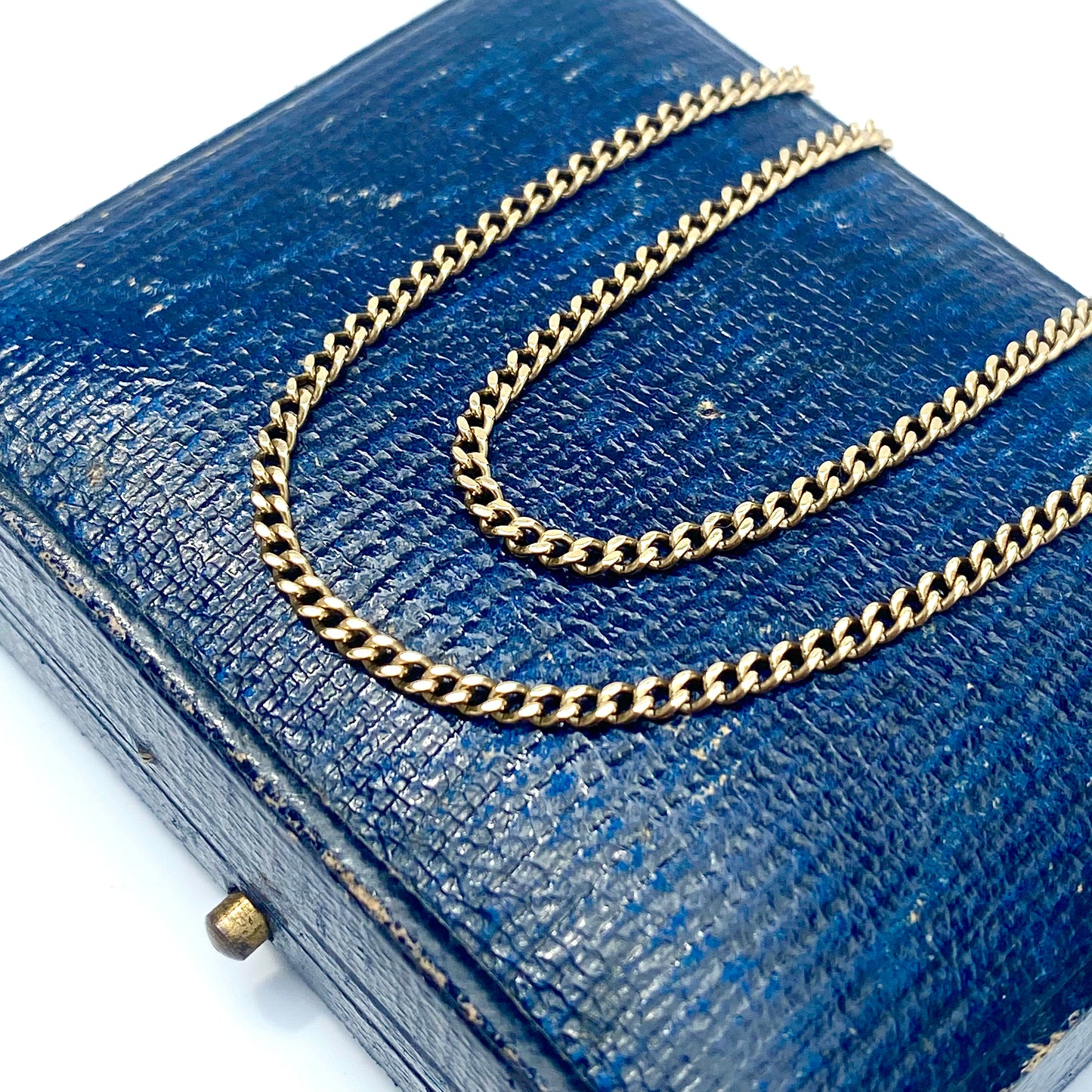 9ct Gold Flat Curb Chain  |  24"  |  2mm