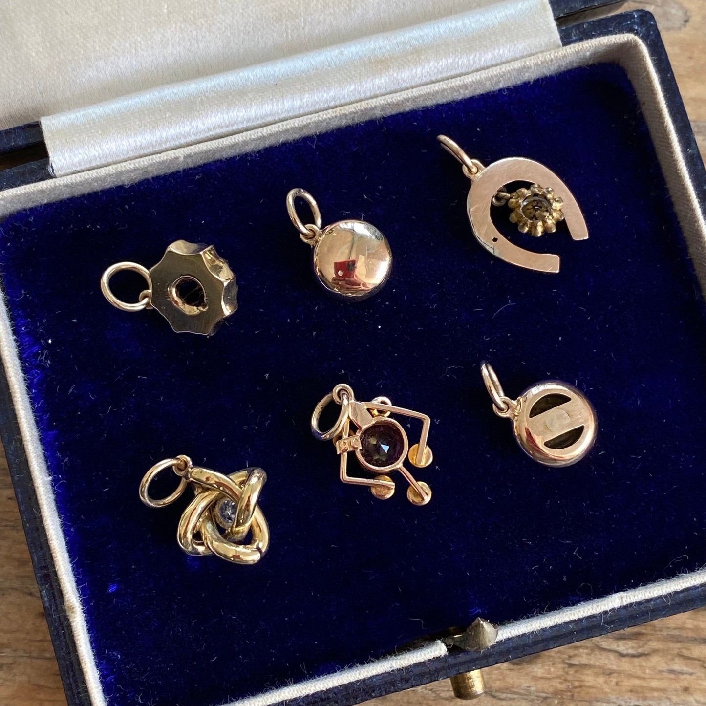 Antique 9ct Gold and Diamond Pin to Pendant Conversion